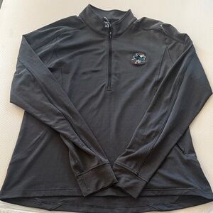 Men's Black Zip Up Sweater